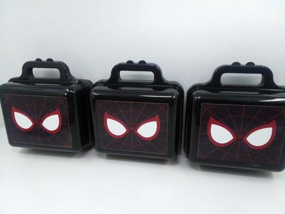 Maletinha Plastica Personalizada Tema Homem Aranha