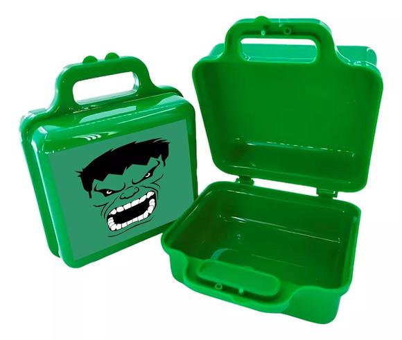 Maletinha Plastica Personalizada Tema o Incrivel Hulk