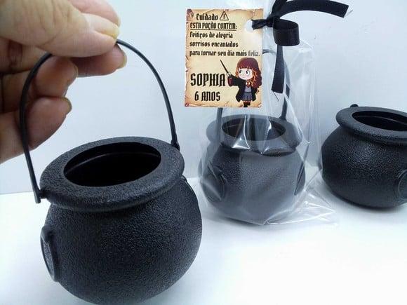 Mini Calderao Harry Potter 7x6cm Poções Mágicas