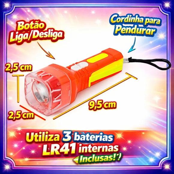 Mini Lanterna de Plástico Cores Sortidas sem Personalizar