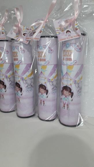 Pega Varetas Personalizado Circo Rosa
