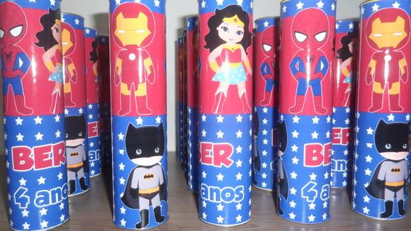 Pega Varetas Personalizado Tema Herois