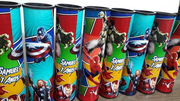 Pega Varetas Personalizado Tema Vingadores