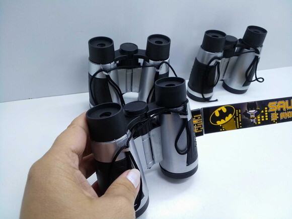 Binoculo Prata Tema Batman