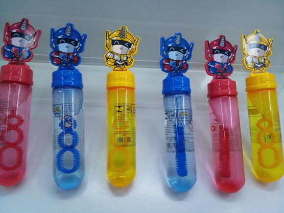 Lembrancinha Transformers Bolhas de Sabão
