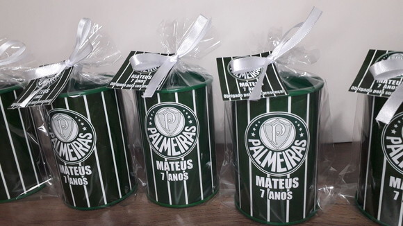 Cofre de Papelão Personalizado Futebol