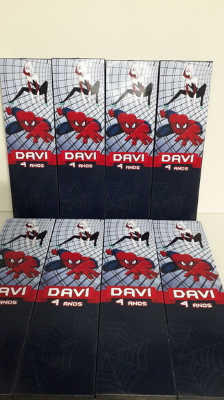 Domino Personalizado Tema Homem Aranha