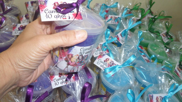 Lembrancinha Monster High Geleca Personalizada