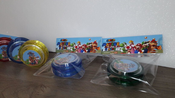 Lembrancinha Super Mario Ioio Personalizado