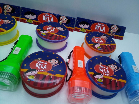 Kit Copo Retratil + Mini Lanterna Show da Luna