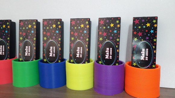 Kit Dominó e Mola Maluca Tema Neon