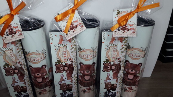 Kit Domino e Pega Varetas Personalizado Floresta