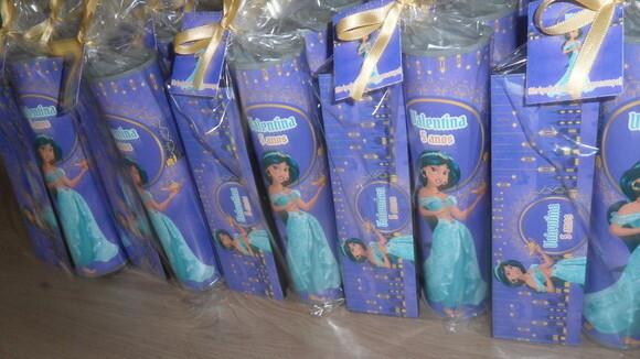 Kit Domino e Pega Varetas Personalizado Tema Jasmine
