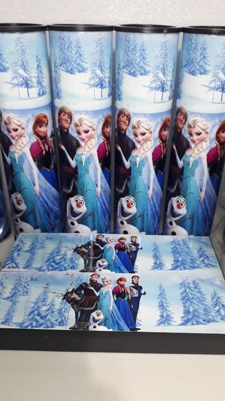 Kit Domino e Pega Varetas Tema Frozen
