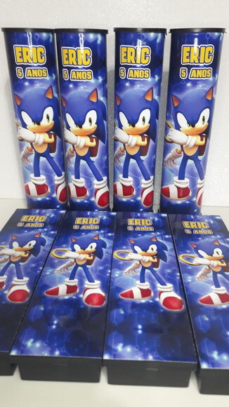 Kit Domino e Pega Varetas Tema Sonic
