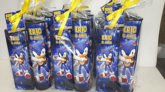 Kit Domino e Pega Varetas Tema Sonic