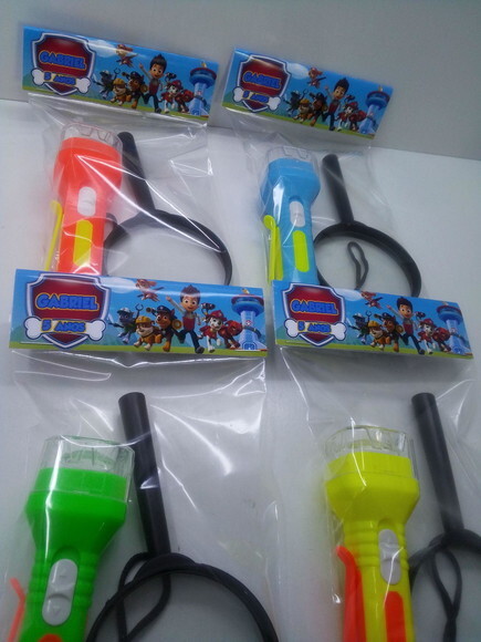 Kit Lanterna e Lupa Tema Patrulha Canina