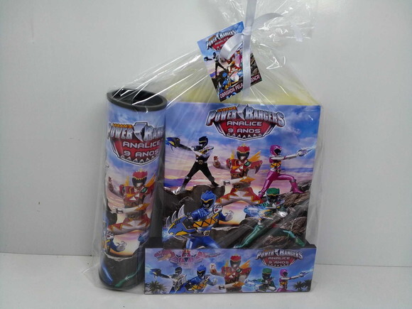 Kit Resta 1 + Domino + Pega Varetas Power Rangers