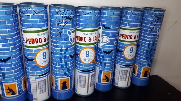 Lembrancinha Detetives Pega Varetas Personalizado
