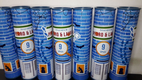 Lembrancinha Detetives Pega Varetas Personalizado
