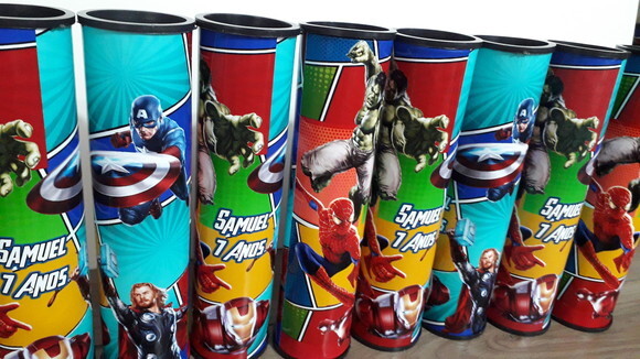 Lembrancinha Vingadores Pega Varetas Personalizado