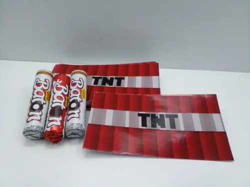 Adesivo Tnt para Você Montar a Bomba
