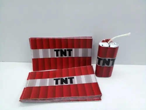 Adesivo Tnt para Você Montar a Bomba