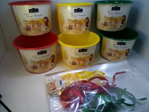 Balde de Pipoca 1,5l Tema Rei Leão