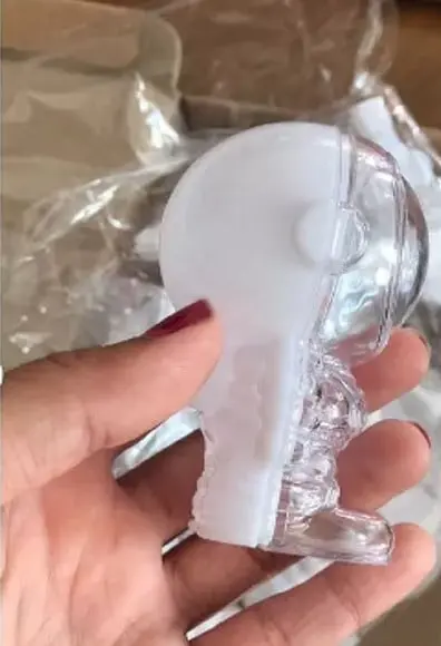 Baleiro Astronauta Lembrancinha para Colocar Balinhas 10x5cm