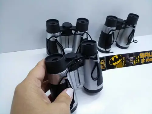 Binoculo Prata Tema Batman