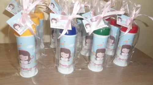 Bolhas de Sabão Personalizado Batizado