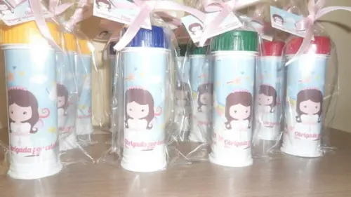 Bolhas de Sabão Personalizado Batizado