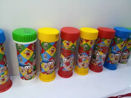 Bolhas de Sabão Personalizado Turma da Monica