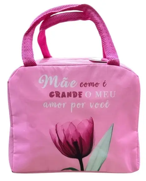 Bolsa Térmica para o Dia das Mães 22x12x19cm
