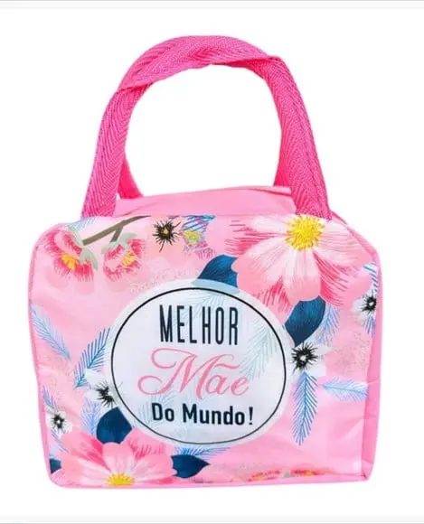 Bolsa Térmica para o Dia das Mães 22x12x19cm
