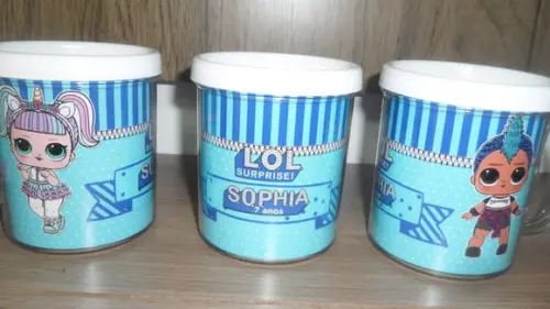 Caneca Acrilica Personalizada Tema Lol Menino e Menina
