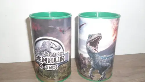 Cofre de Papelão Personalizado Dinossauros