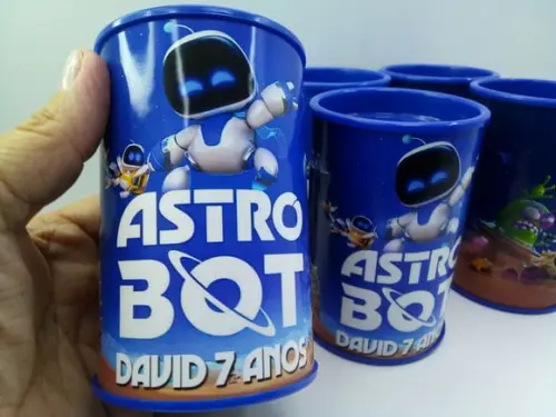 Cofre de Papelão Personalizado Astrobot