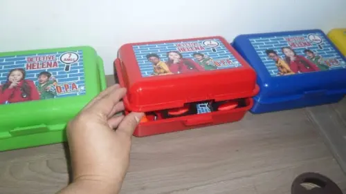 Case+binóculo+lanterna+lupa+bloquinho+lápis Detetive