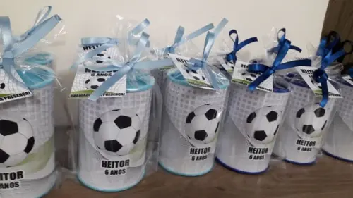 Cofre de Papelão Personalizado Futebol