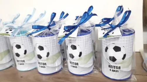 Cofre de Papelão Personalizado Futebol