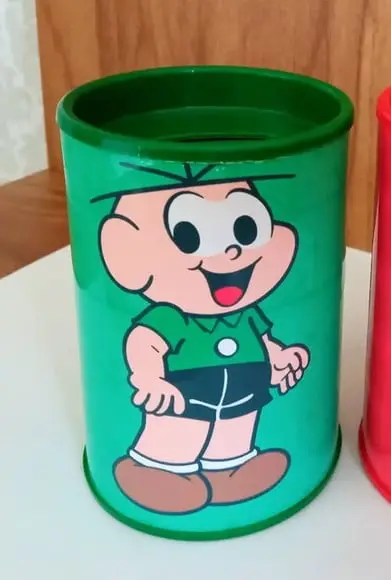 Cofre de Papelão Turma da Monica
