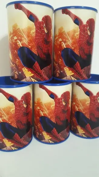 Cofre Personalizado Somente com Tema Homem Aranha