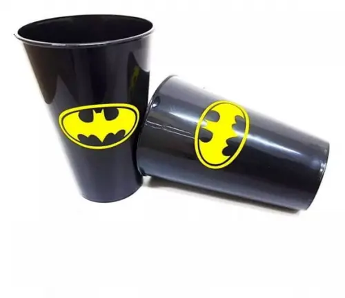 Copo Personalizado Heróis Lembrancinha 450ml Med. 13cm