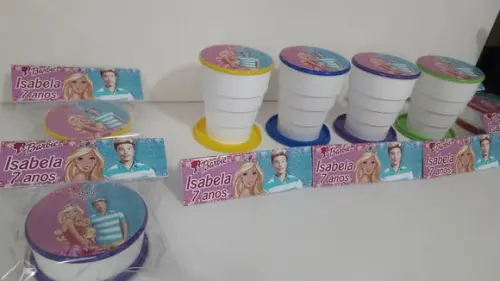 Copo Retratil ou Copo Sanfonado Barbieken