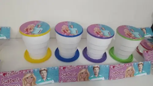 Copo Retratil ou Copo Sanfonado Barbieken