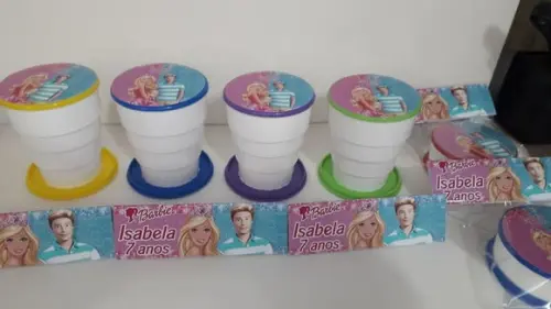 Copo Retratil ou Copo Sanfonado Barbieken