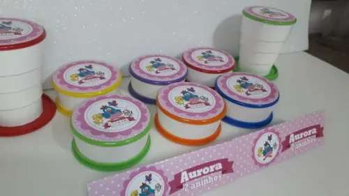 Copo Retratil ou Copo Sanfonado Galinha Pintadinha