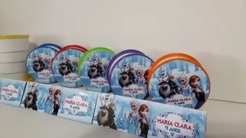 Copo Retratil ou Copo Sanfonado Frozen
