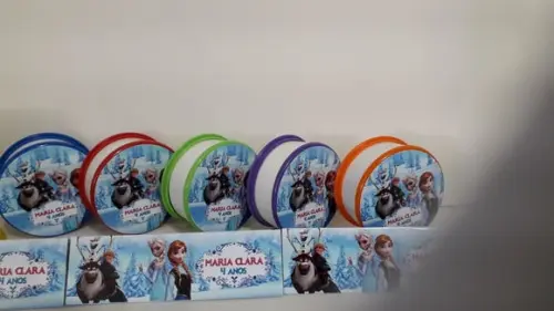 Copo Retratil ou Copo Sanfonado Frozen